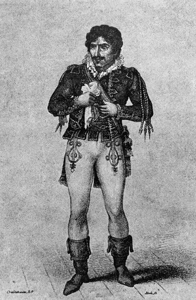 Edmund Kean as Iago from 